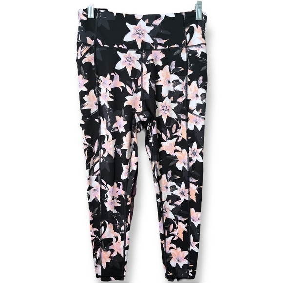 Victoria’s Secret Floral High Rise Active Leggings - Picture 1 of 3